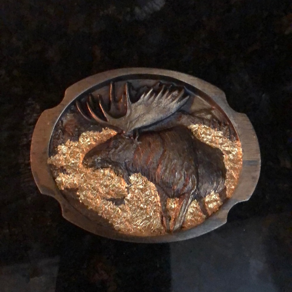 Siskiyou Alaskan Moose Belt Buckle